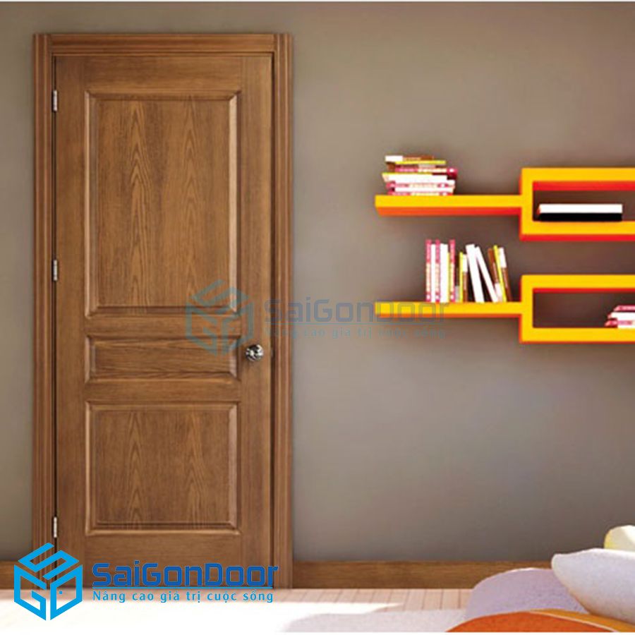 Cửa gỗ HDF Veneer 3A-OAK 1 cua go HDF verneer HDFveneer20oak