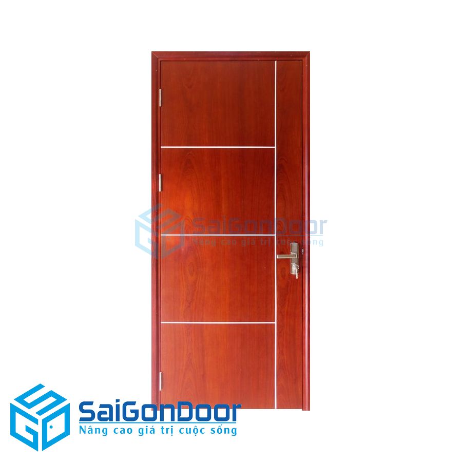 Cửa gỗ MDF Veneer P1R4-SAPELE 2 cua go MDF verneer MDFVeneerP1R4b 2
