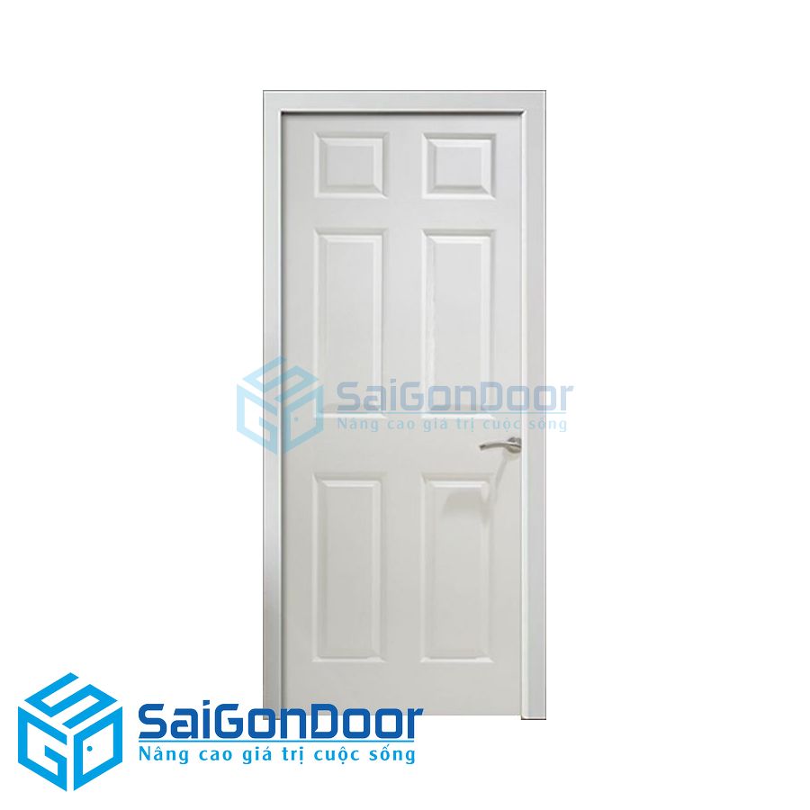 Cửa gỗ công nghiệp HDF 6A-C1 2 cua go cong nghiep HDF 6A C1 2