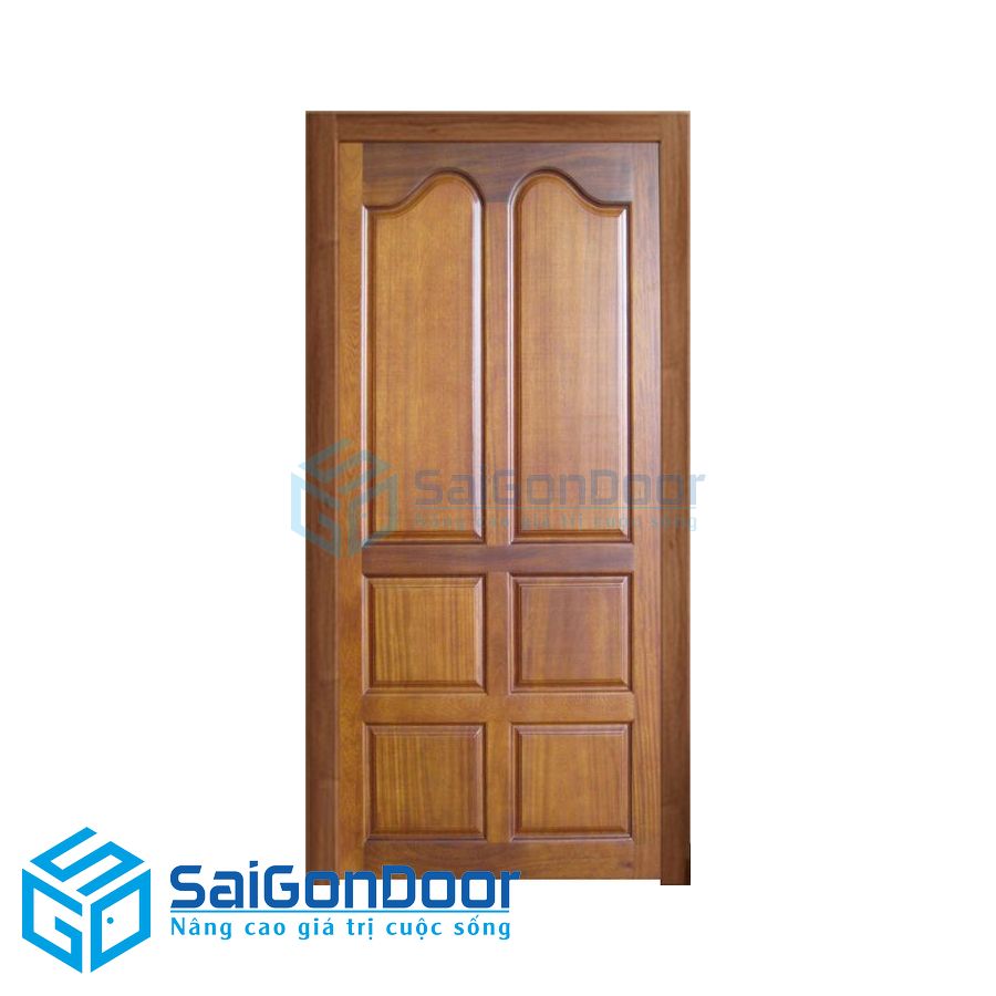 Cửa gỗ tự nhiên 6A02 2 cua go tu nhien GTN206A02 2
