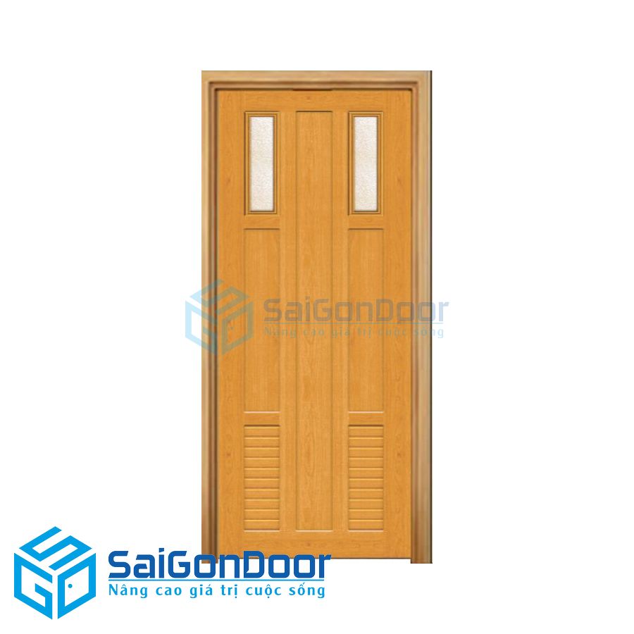 Cửa nhựa gỗ SGD MO-23 2 cua nhua go SGD20MO 23 2