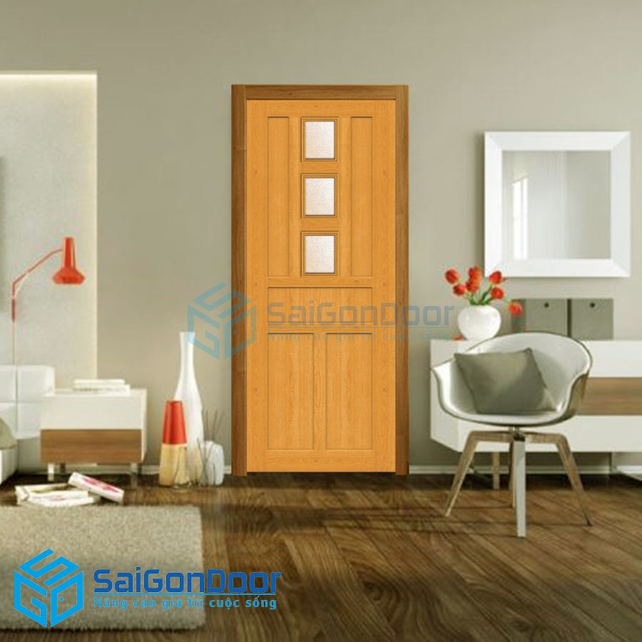 Cửa nhựa gỗ SGD MO-42 1 cua nhua go SGD20MO 42