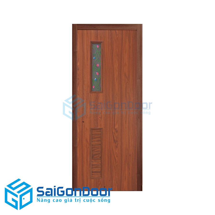 Cửa nhựa Sài Gòn Door SGD 05-808B1 2 cua nhua sai gon door SGD2005 808B1 2
