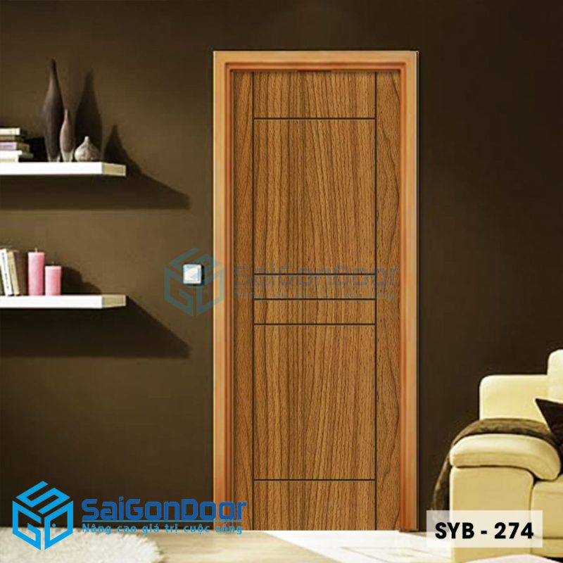 Giải mã lý do cửa nhựa giả gỗ đẹp cao cấp ngày càng thịnh hành 6 cua nhua sung yu SYB 274