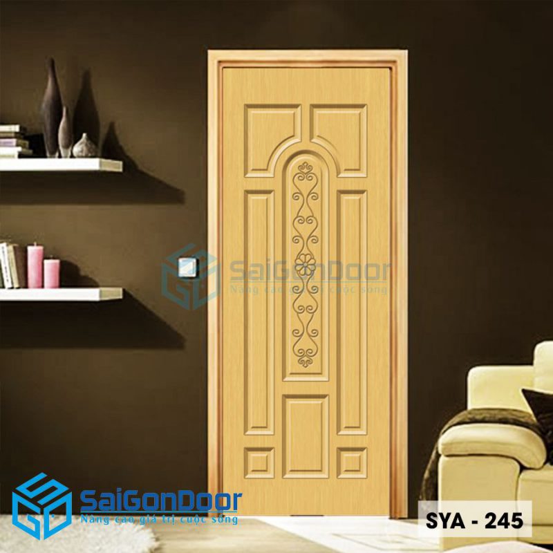Chọn cửa phòng ngủ theo phong thủy 10 cua nhua sungyu mau cu SYA 245