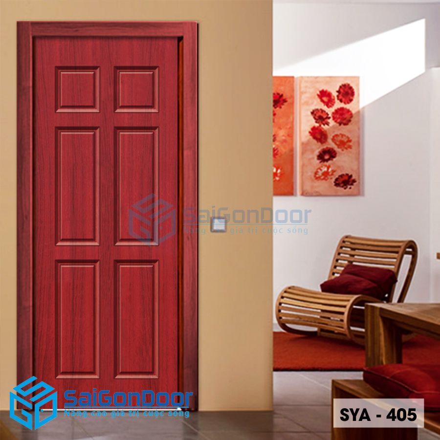 Cửa nhựa Sung yu SYA-405 1 cua nhua sungyu mau cu SYA 405