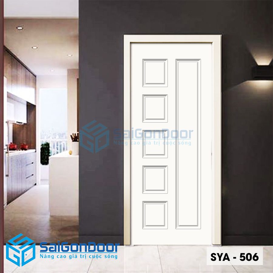 Cửa nhựa Sung yu SYA-506 1 cua nhua sungyu mau cu SYA 506