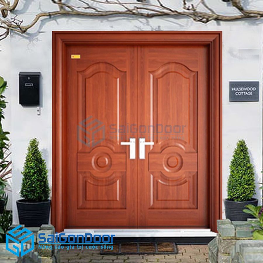 Cửa thép vân gỗ 69 1 cua thep van go 43