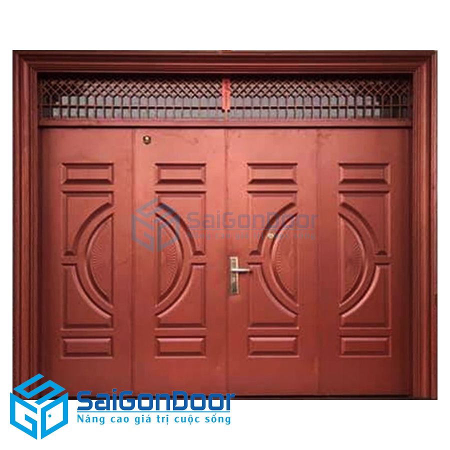 Cửa thép vân gỗ 77 2 cua thep van go 8 2