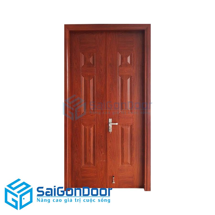 Cửa thép vân gỗ 91 2 cua thep van go gfds 2