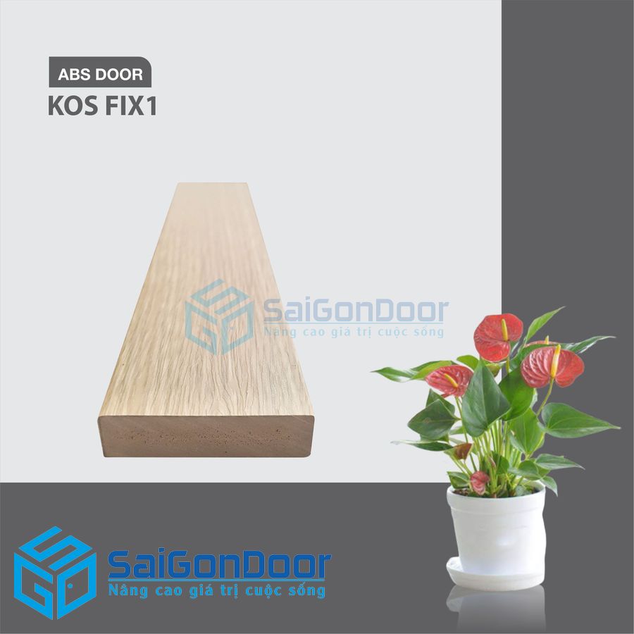 Cửa nhựa ABS Hàn Quốc KOS FIX1 1 KOS20FIX1 3