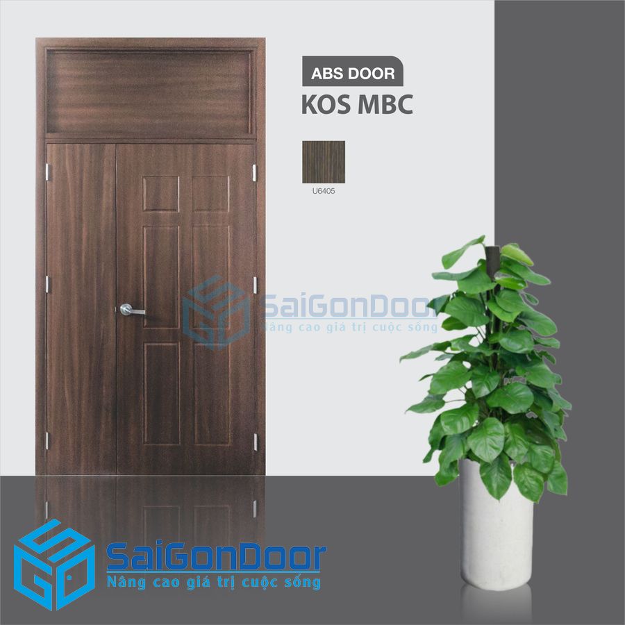 Cửa nhựa ABS Hàn Quốc KOS MBC 1 KOS20MBC 1