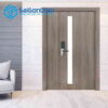 Cửa Gỗ HDF Melammine 2P1G11 3 Cua go HDF Melammine 2P1G11.jpg MDF SGD