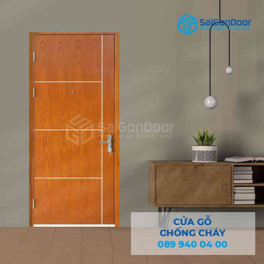 Cửa Gỗ Chống Cháy MDF Veneer P1R5 xoan dao 1 Cua go chong chay MDF Veneer P1R5 xoan dao.jpg SGD GCC