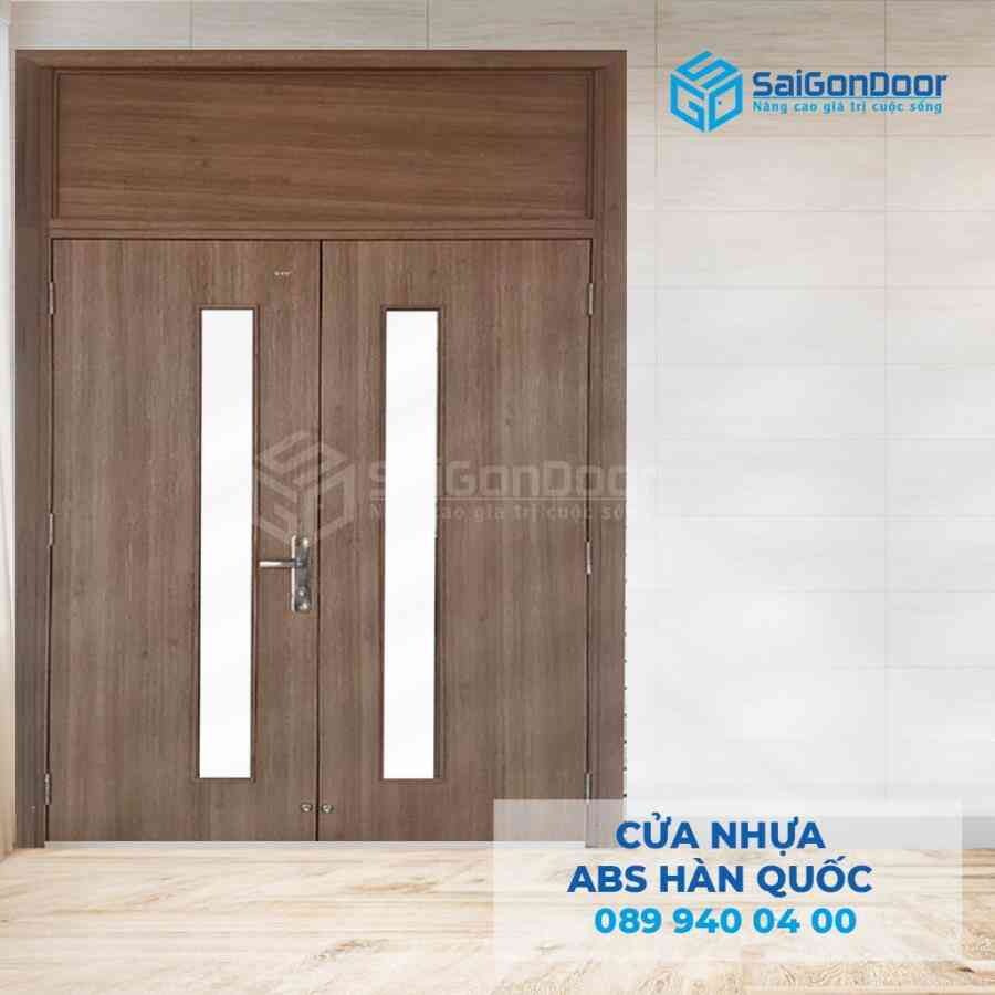 Cửa Nhựa ABS Han Quoc 2 canh 1 Cua nhua ABS Han Quoc 2 canh.jpg SGD ABS