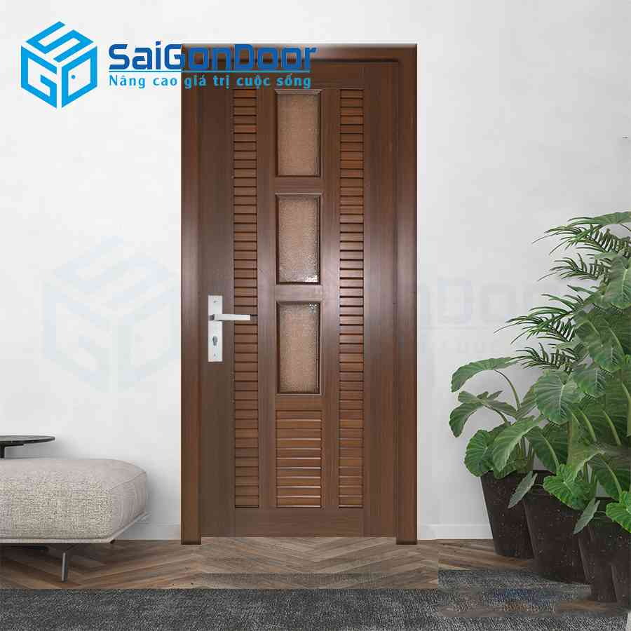 Cửa Nhựa Giả Gỗ Đài Loan YB 45 1 Cua nhua gia go Dai Loan YB 45.jpg DL SGD