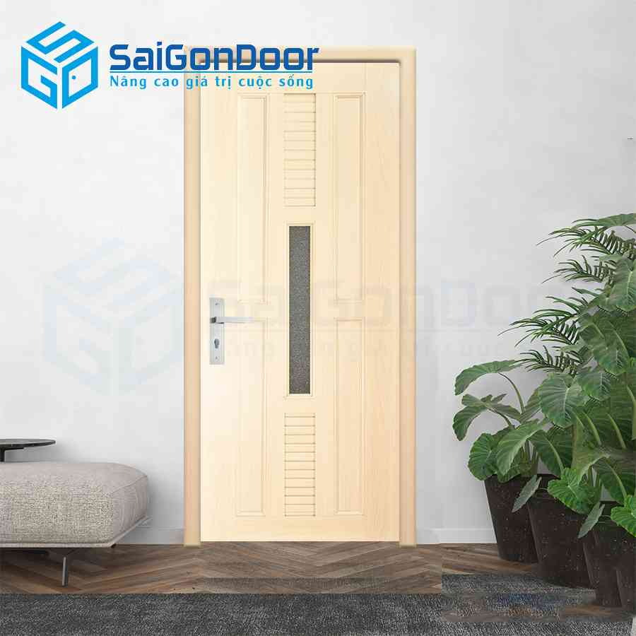 Cửa Nhựa Giả Gỗ Đài Loan YG 24 1 Cua nhua gia go Dai Loan YG 24.jpg DL SGD