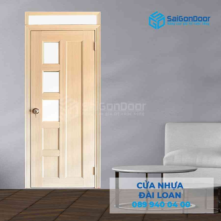 Cửa Nhựa Giả Gỗ Đài Loan YG 30 1 Cua nhua gia go Dai Loan YG 30.jpg SGD DL