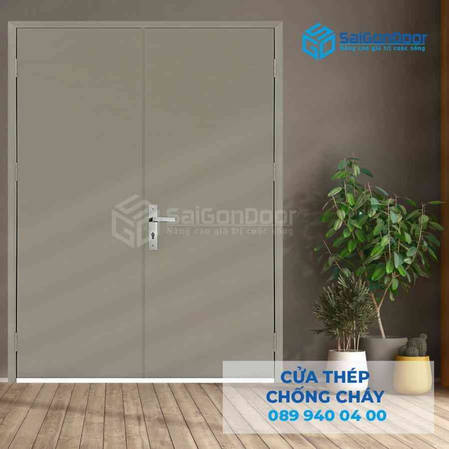 Cửa Thép Chống Cháy 2P1 1 Cua thep chong chay 2P1.jpg SGD TCC