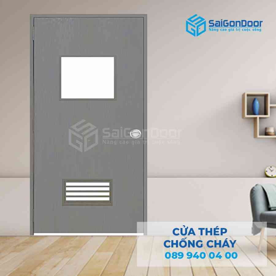 Cửa Thép Chống Cháy P1GL 1 Cua thep chong chay P1GL.jpg SGD TCC