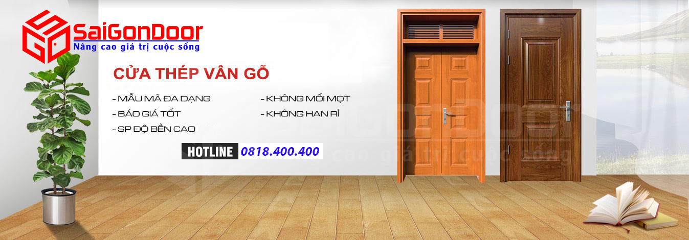 CỬA THÉP VÂN GỖ CÓ PHẢI LÀ MỘT SU THẾ MỚI TRONG NGÀNH CỬA HAY KHÔNG 11 Cửa thép vân gỗ SaiGonDoor