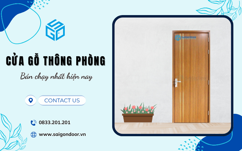 Khám phá top các dòng cửa gỗ thông phòng bán chạy nhất hiện nay (2)
