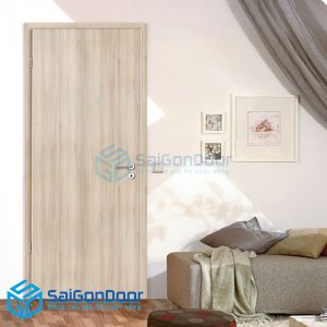Cửa gỗ MDF Veneer P1-OAK