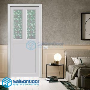 Cửa nhựa Sài Gòn Door YW-15