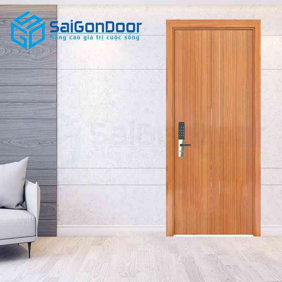 Cửa Gỗ HDF Melammine P1R2a 1 Cua go HDF Melammine P1R2a.jpg MDF SGD