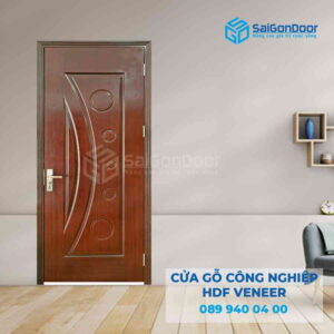 Cửa Gỗ HDF Veneer 1K cam xe 2