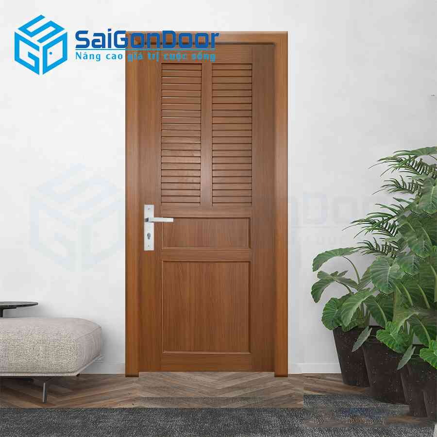 Cửa Nhựa Giả Gỗ Đài Loan YB 19 1 Cua nhua gia go Dai Loan YB 19.jpg DL SGD