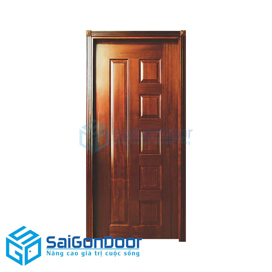Cửa gỗ HDF Veneer 6B-OLD 2 cua go HDF verneer HDF206B old 2