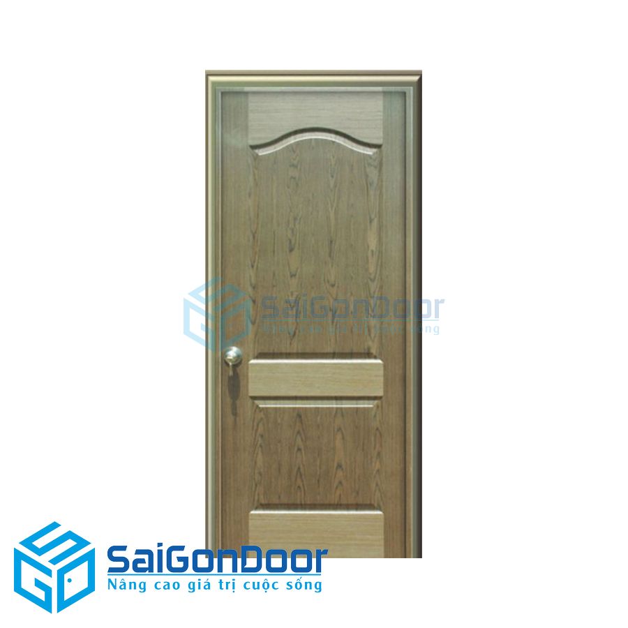 Cửa gỗ HDF Veneer SGD 3A-Walnut 2 cua go HDF verneer SGD203A Walnut 2