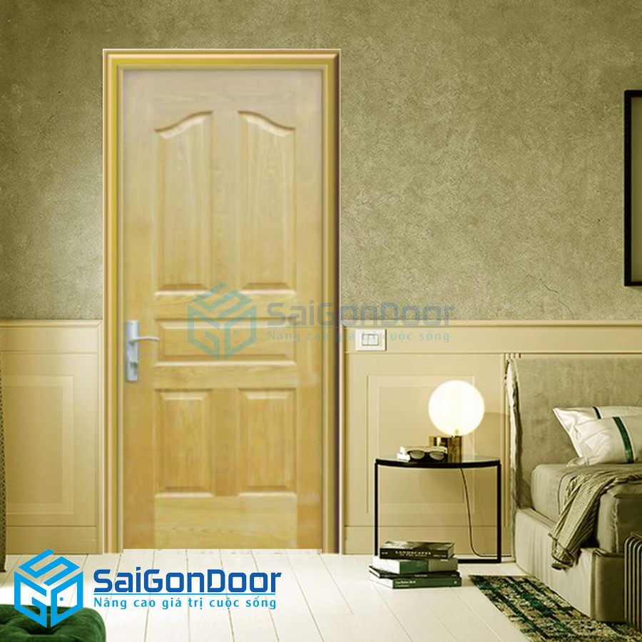 Cửa gỗ HDF Veneer SGD 5A-Ash 1 cua go HDF verneer SGD205A Ash