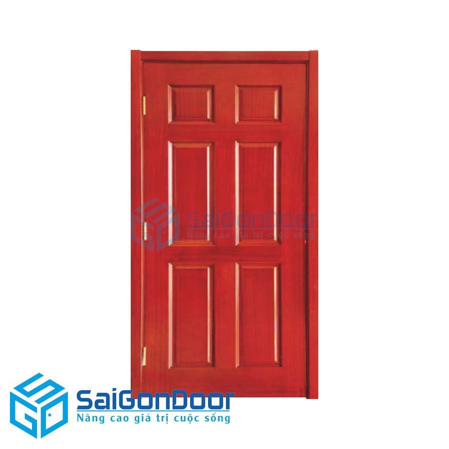 Cửa gỗ HDF Veneer SGD 6A-Camxe 2 cua go HDF verneer SGD206A