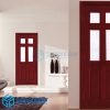 Cửa gỗ công nghiệp HDF SGD P6A4G-C12 4 cua go cong nghiep HDF SGD6G4 C12