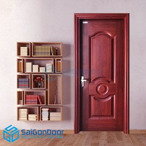 Cửa thép vân gỗ 4
