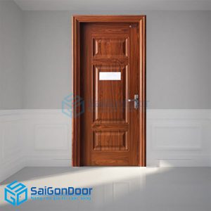 Cửa thép vân gỗ 8
