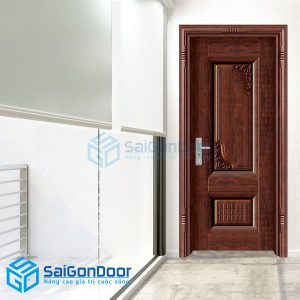 Cửa thép vân gỗ 29