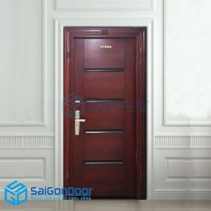 Cửa thép vân gỗ 63