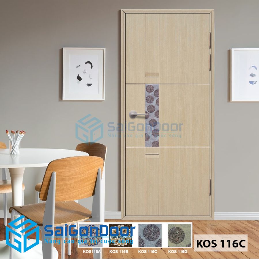 Cửa nhựa ABS Hàn Quốc KOS 116C 1 KOS20116C 1