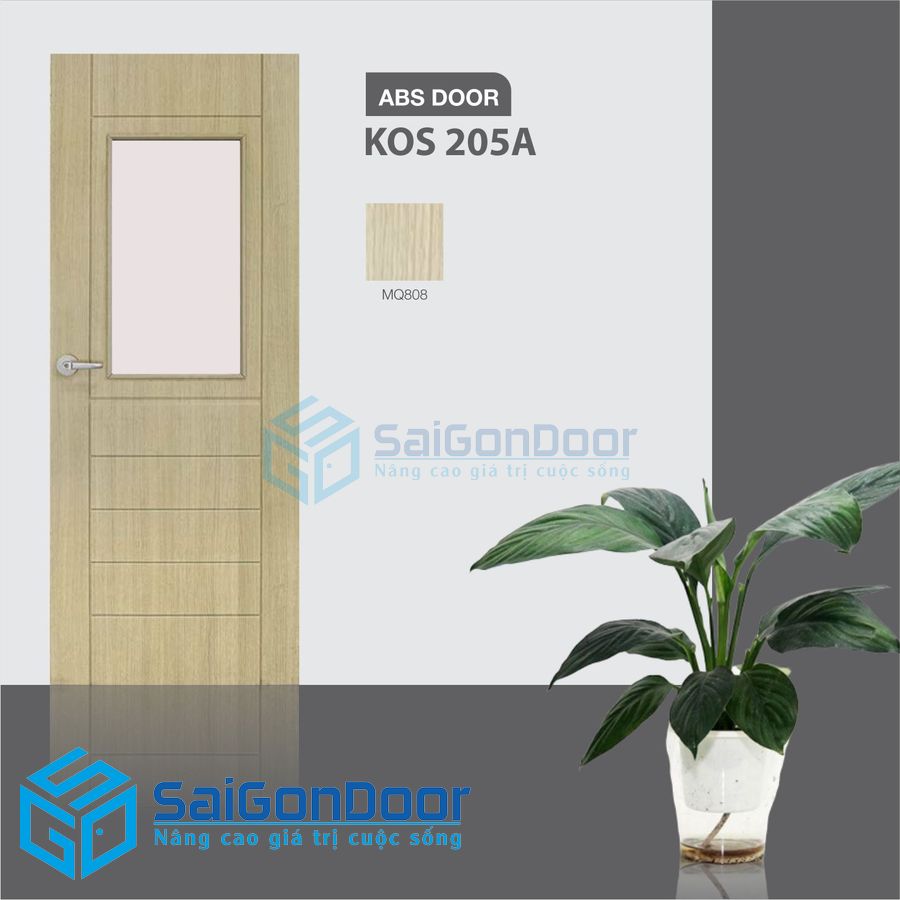 Cửa nhựa ABS Hàn Quốc KOS 205A 1 KOS20205A 1