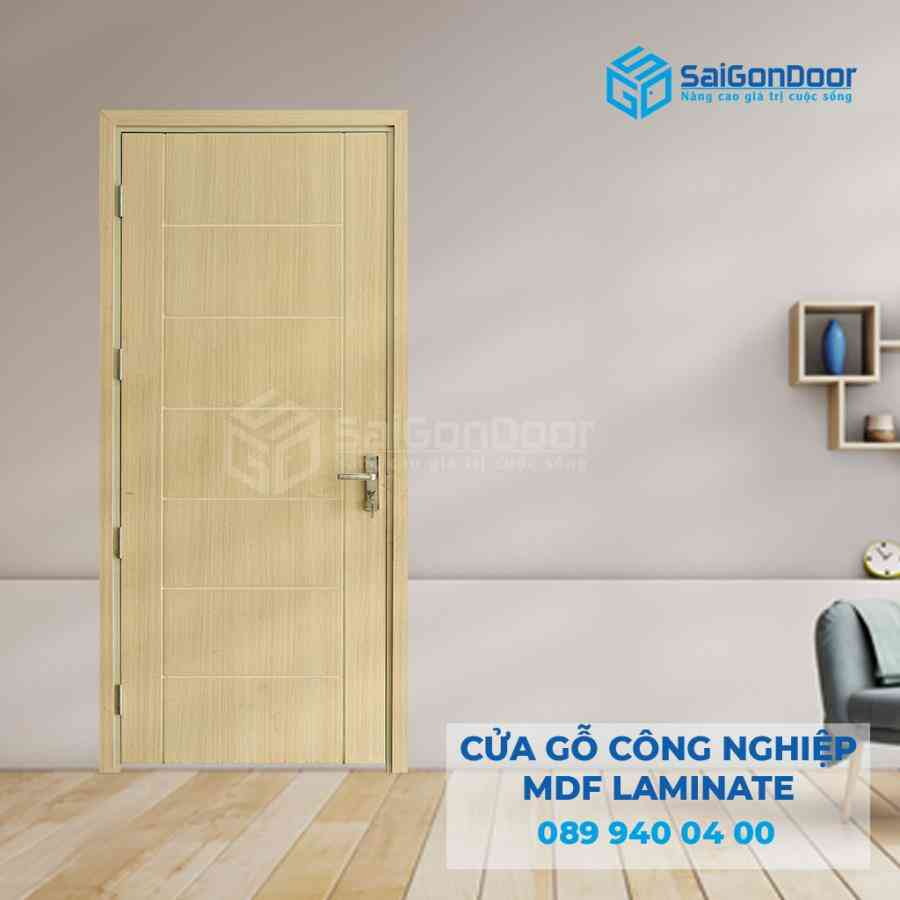 Cửa Gỗ MDF Laminate P1R8 1 Cua go MDF Laminate P1R8.jpg SGD MDFLa