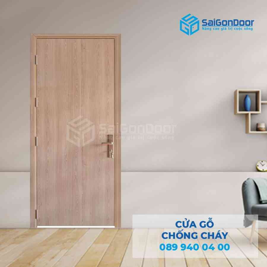 Cửa Gỗ Chống Cháy MDF Laminate P1 1 Cua go chong chay MDF Laminate P1.jpg SGD GCC