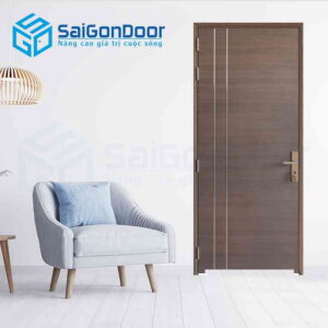 Cửa Gỗ Chống Cháy MDF Laminate P1R2