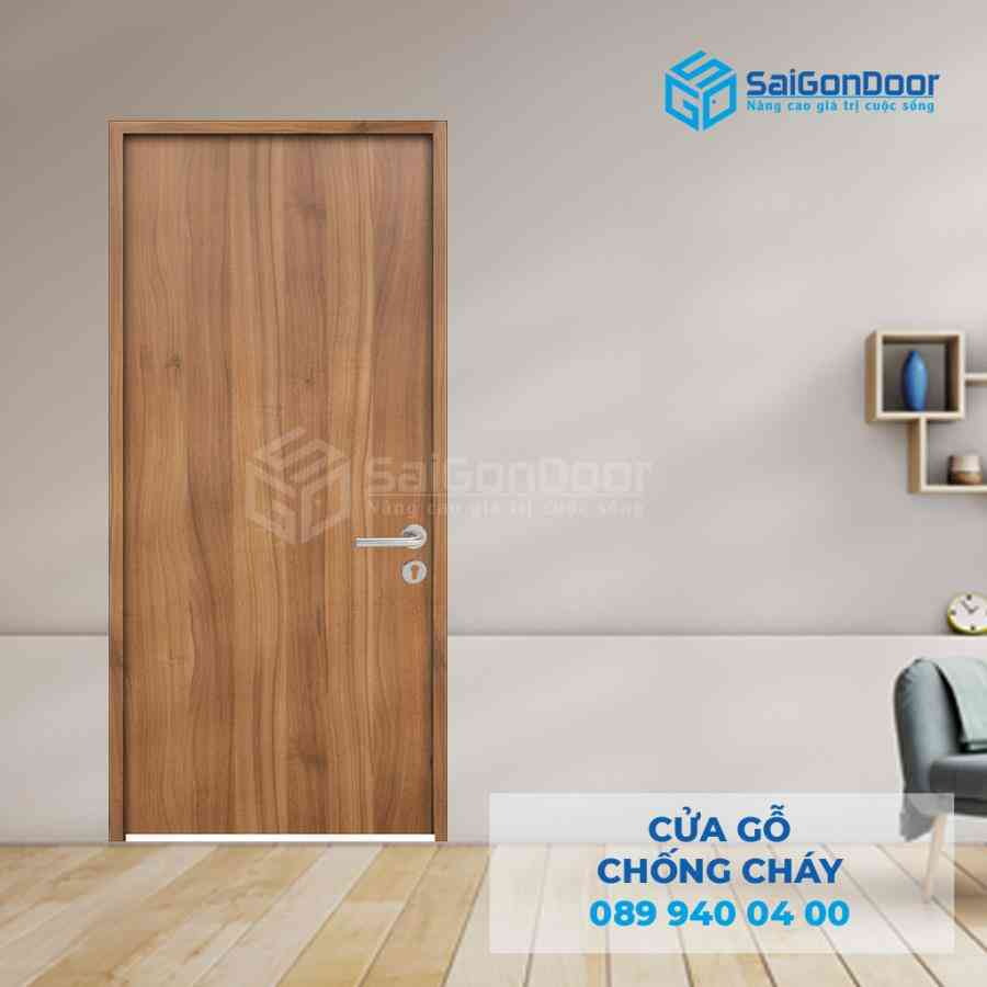 Cửa Gỗ Chống Cháy MDF Melamine 1 1 Cua go chong chay MDF Melamine 1.jpg SGD GCC