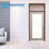 Cửa Gỗ Công Nghiệp SGD Melamine P1G1 FIX 3 Cua go cong nghiep SGD Melamine P1G1 FIX.jpg MDF SGD