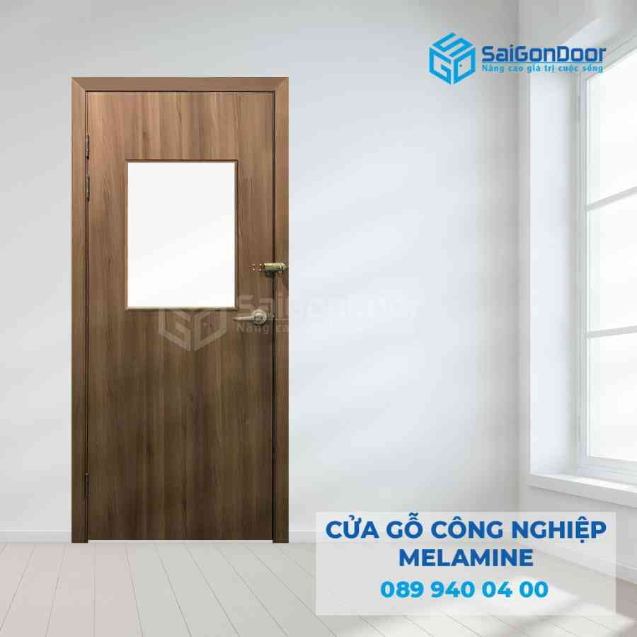 Cửa Gỗ Công Nghiệp SGD Melamine P1G11 1 Cua go cong nghiep SGD Melamine P1G11.jpg SGD MDFMe