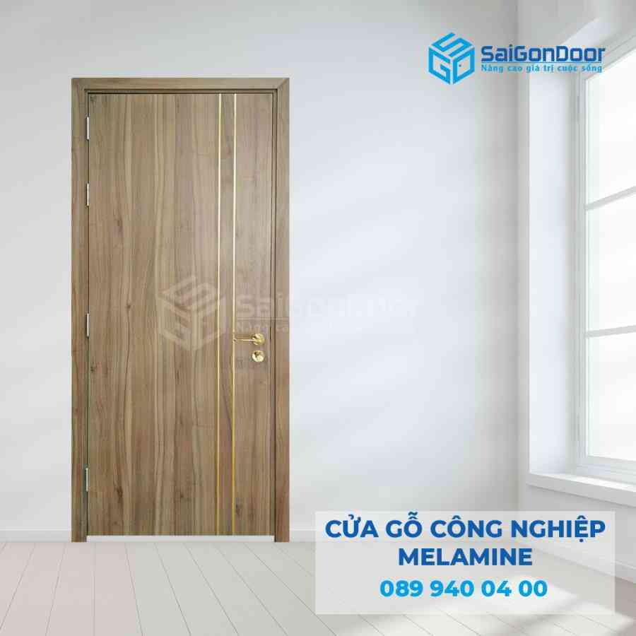 Cửa Gỗ Công Nghiệp SGD Melamine P1R2 1 Cua go cong nghiep SGD Melamine P1R2.jpg SGD MDFMe