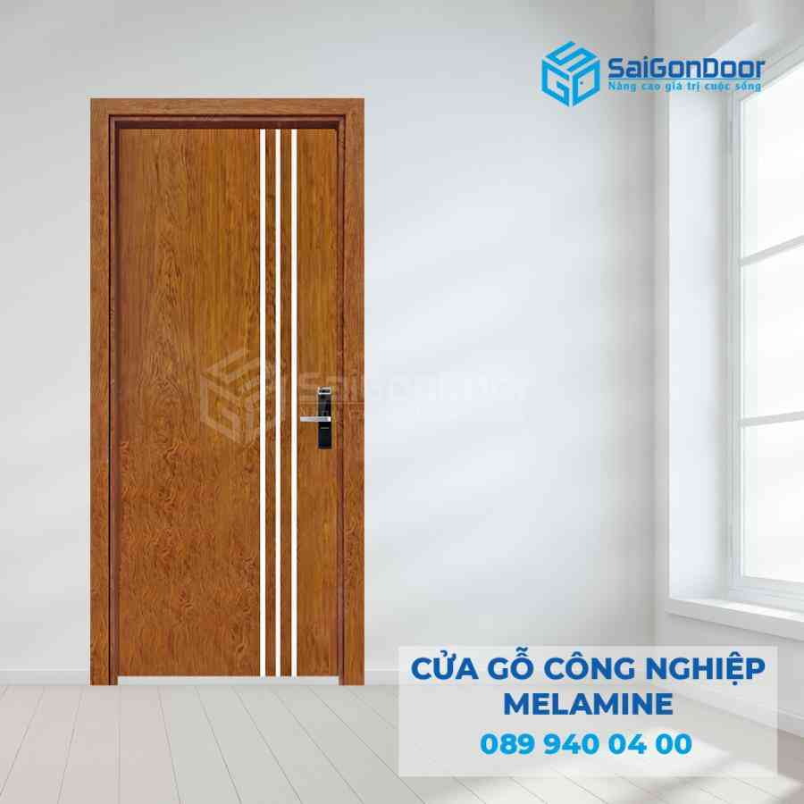 Cửa Gỗ Công Nghiệp SGD Melamine P1R3 1 Cua go cong nghiep SGD Melamine P1R3.jpg SGD MDFMe